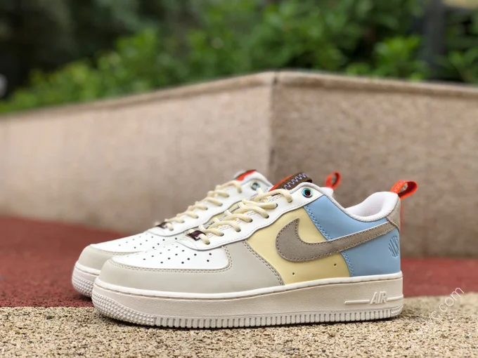 Nike Air Force 1 Low White/Blue/Grey DX6042-111