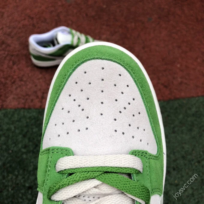 Nike Dunk Low White Green Suede DO9457-103