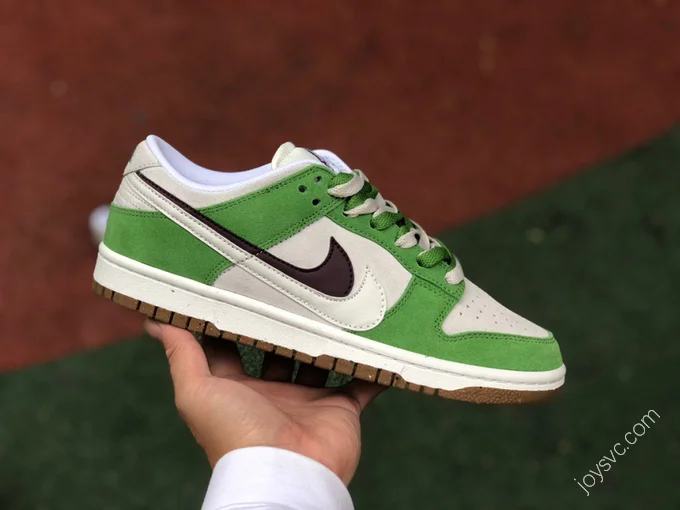 Nike Dunk Low White Green Suede DO9457-103