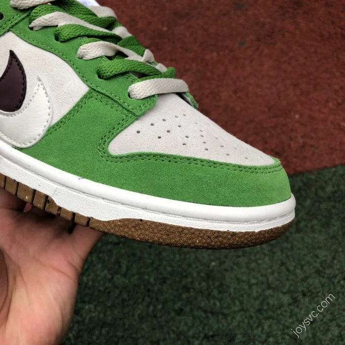 Nike Dunk Low White Green Suede DO9457-103