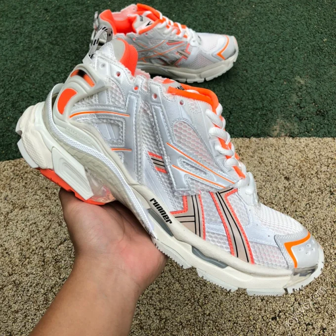 Balenciaga Runner Orange White