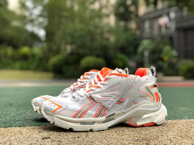 Balenciaga Runner Orange White