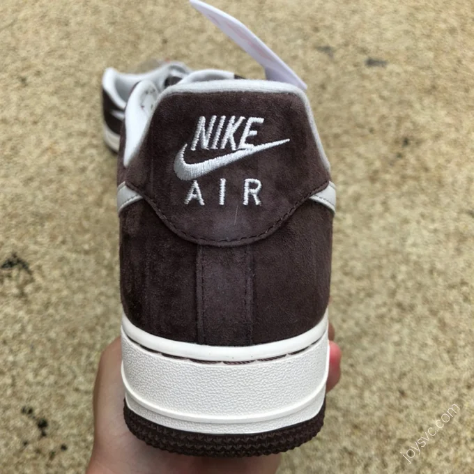 Nike Air Force 1 '07 Dark Brown Suede Sneakers DL0701-200