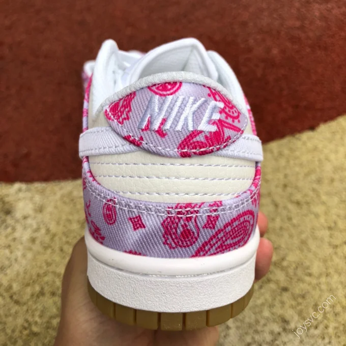 Nike SB Dunk Low PRM QS White Pink Paisley CT5053-061