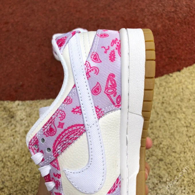 Nike SB Dunk Low PRM QS White Pink Paisley CT5053-061