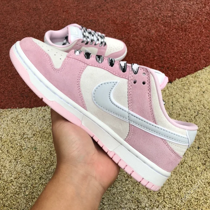 Nike Dunk Low Grey Pink Suede DV3054-600