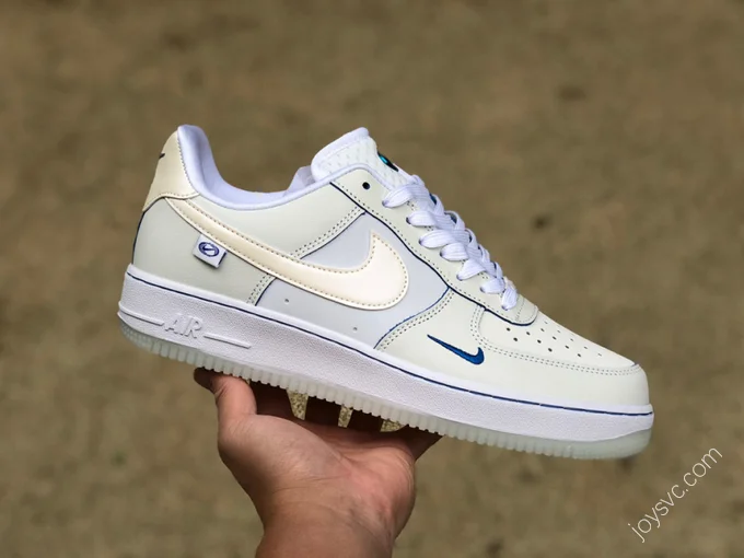 Nike Air Force 1 Low Beige/Blue Lines FB1839-111