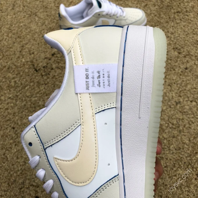 Nike Air Force 1 Low Beige/Blue Lines FB1839-111