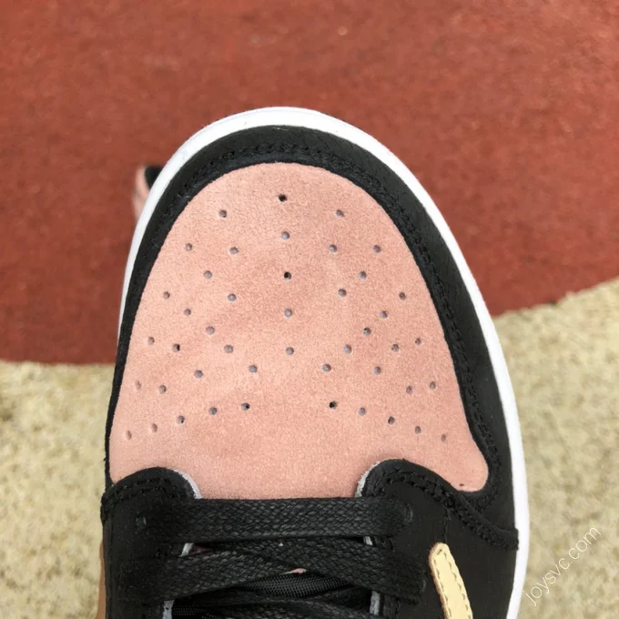 Travis Scott x Air Jordan 1 Low Black Pink Gold Hook CQ4277-995