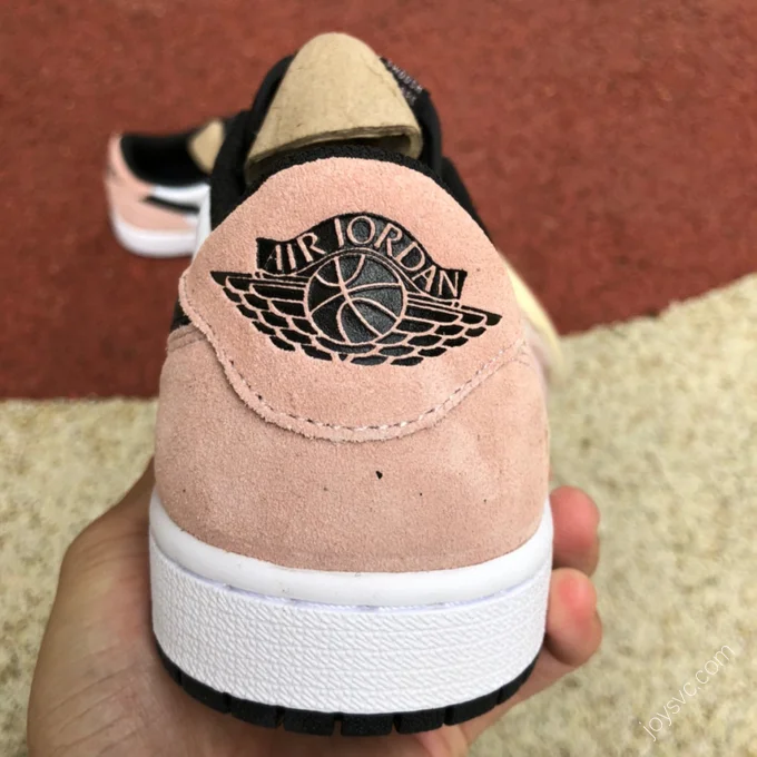 Travis Scott x Air Jordan 1 Low Black Pink Gold Hook CQ4277-995