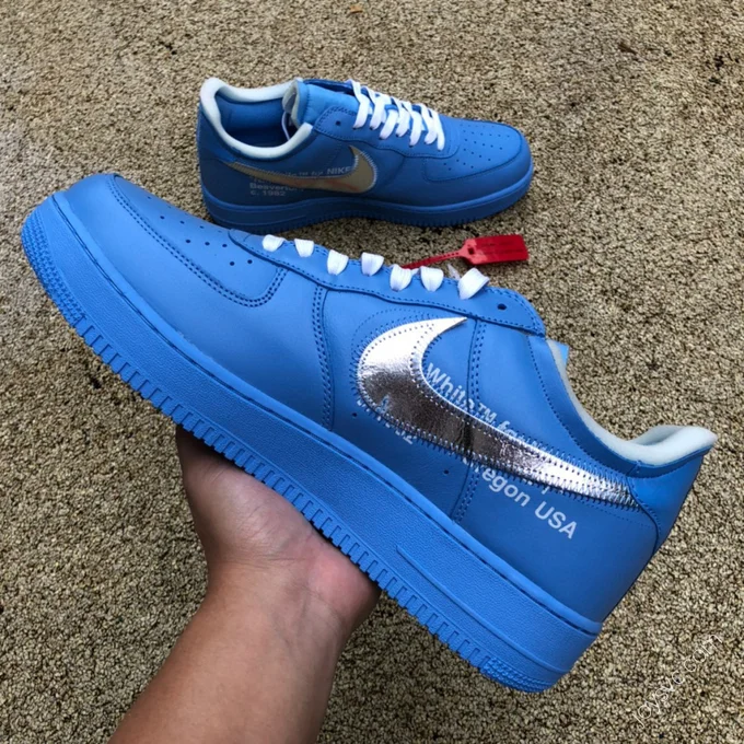 Nike Air Force 1 x Off-White Blue CI1173-400