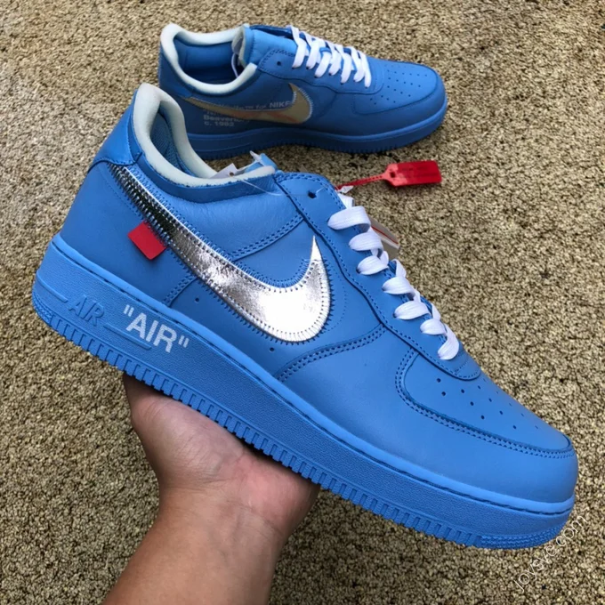 Nike Air Force 1 x Off-White Blue CI1173-400