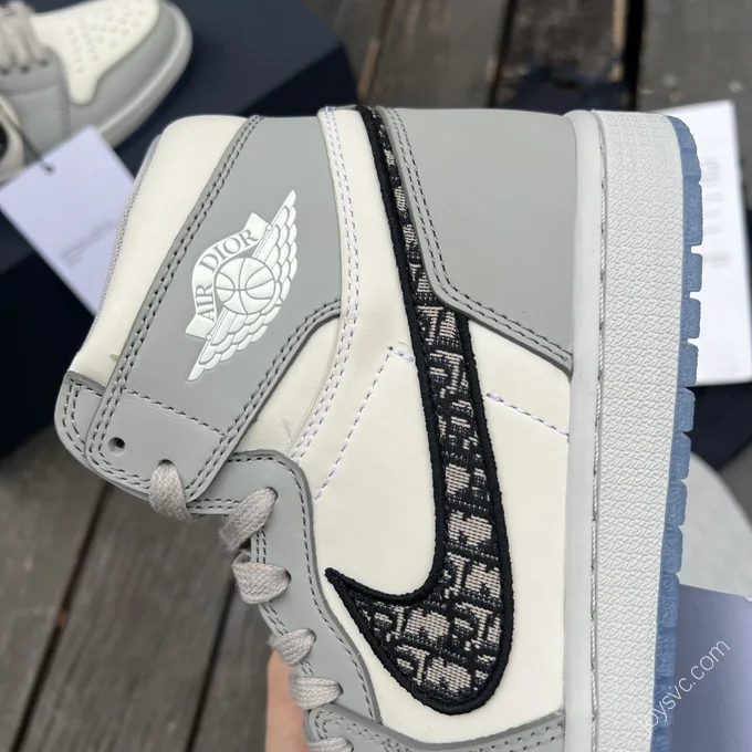 Dior x Air Jordan 1 High OG White Gray CN8607-002