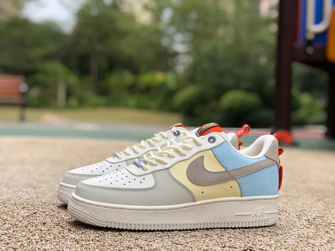 Nike Air Force 1 Low White/Blue/Grey DX6042-111