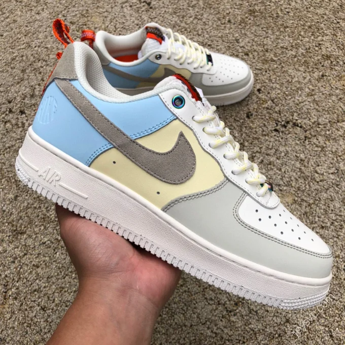 Nike Air Force 1 Low White/Blue/Grey DX6042-111