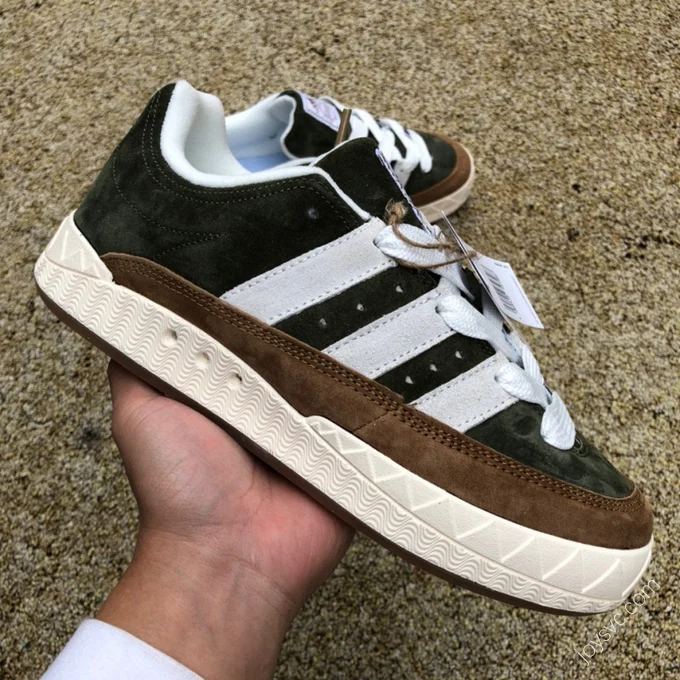 Human Made x Adidas Adimatic Green Brown HP9914