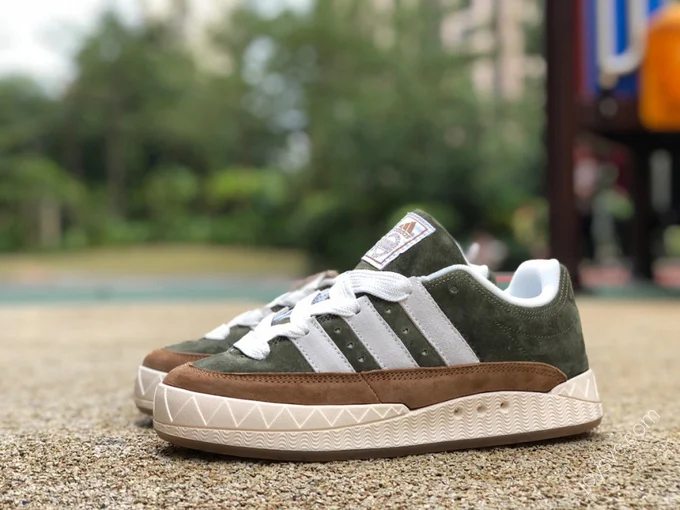 Human Made x Adidas Adimatic Green Brown HP9914