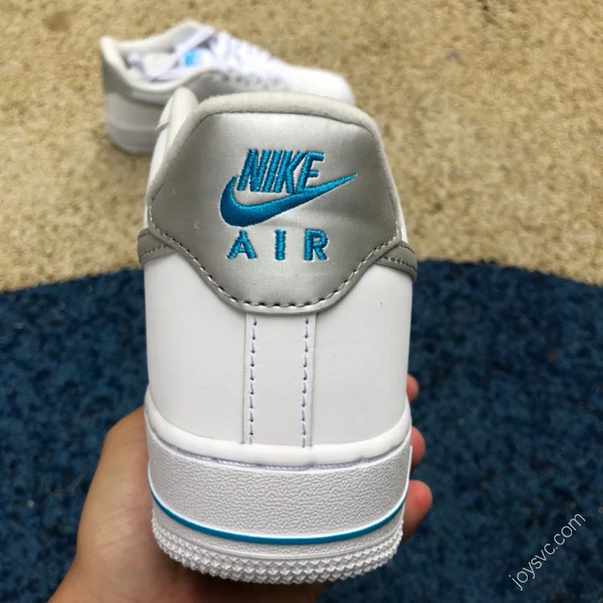 Nike Air Force 1 '07 White/Blue/Silver DR0142-100