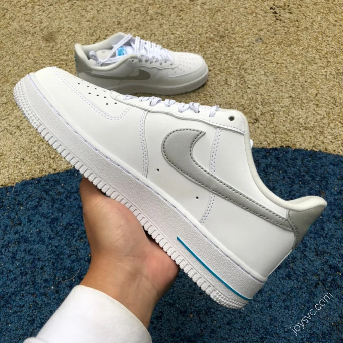 Nike Air Force 1 '07 White/Blue/Silver DR0142-100