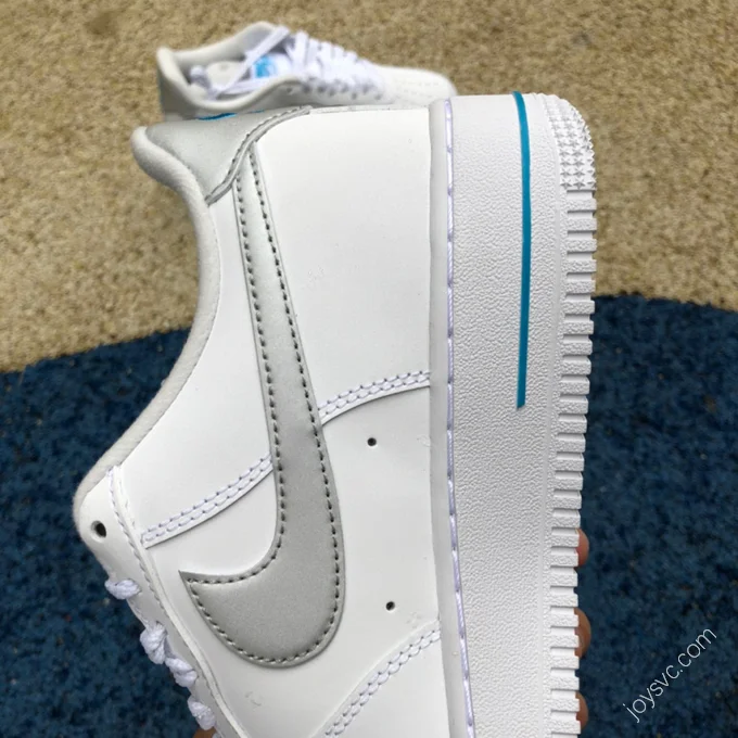 Nike Air Force 1 '07 White/Blue/Silver DR0142-100