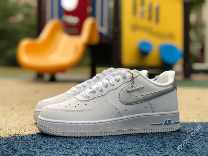 Nike Air Force 1 '07 White/Blue/Silver DR0142-100