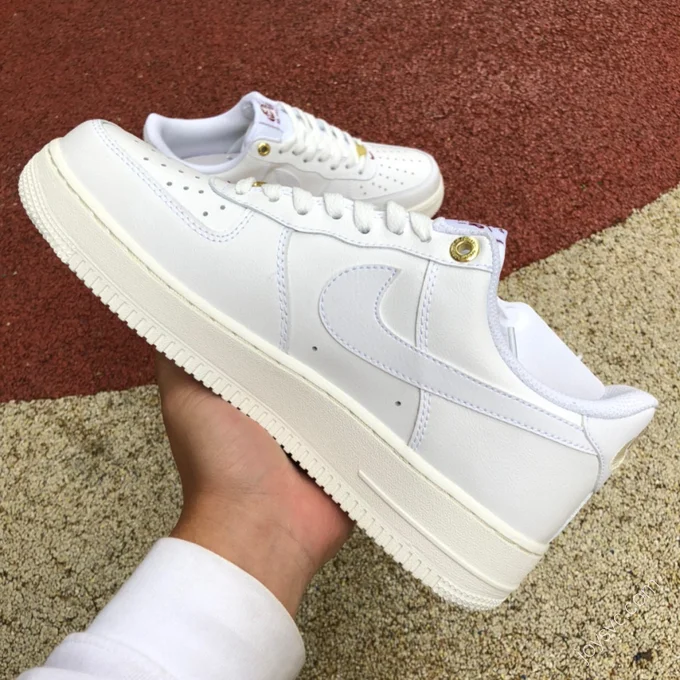 Nike Air Force 1 Beige Transparent Double Swoosh DQ7664-100