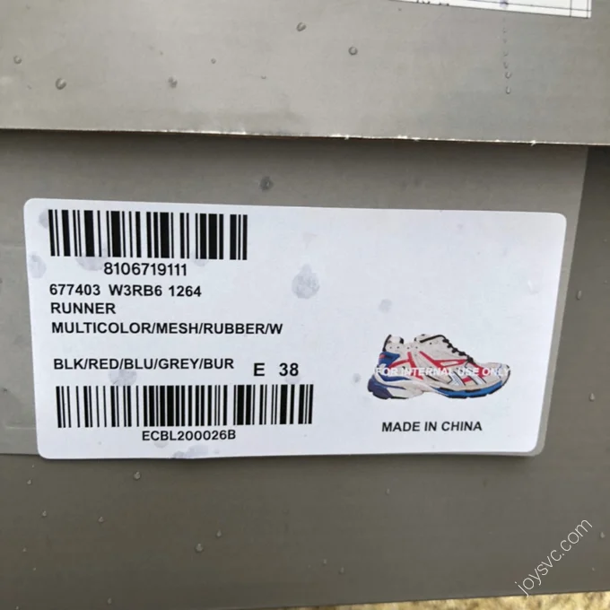 Balenciaga Runner Blue Orange Grey