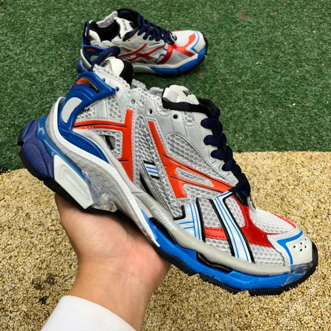 Balenciaga Runner Blue Orange Grey