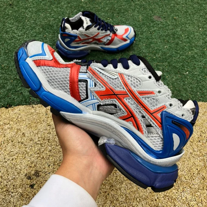 Balenciaga Runner Blue Orange Grey