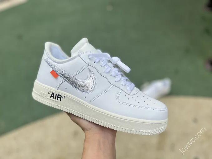 Off-White x Nike Air Force 1 White/Silver AO4297-100