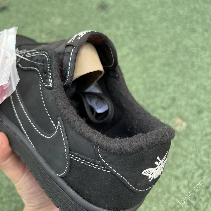 Travis Scott x Air Jordan 1 Low Black Phantom D DM7