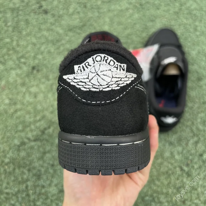 Travis Scott x Air Jordan 1 Low Black Phantom D DM7