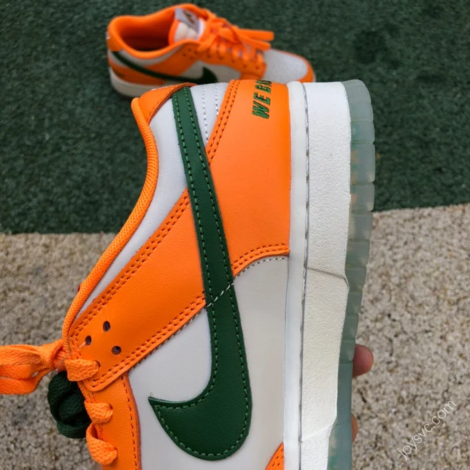 Florida A&M x Nike Dunk Low White Orange DR6188-800