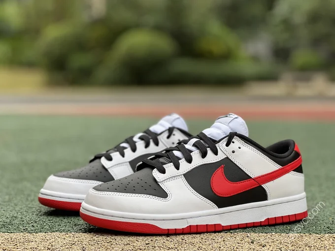 Nike Dunk Low White Black Red FD9762-061