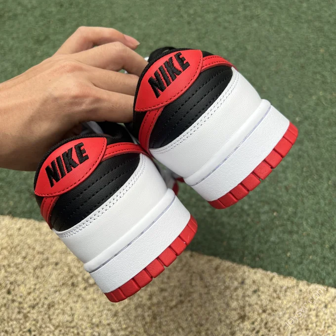 Nike Dunk Low White Black Red FD9762-061