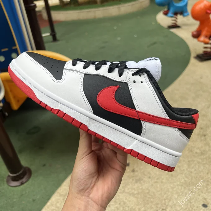 Nike Dunk Low White Black Red FD9762-061