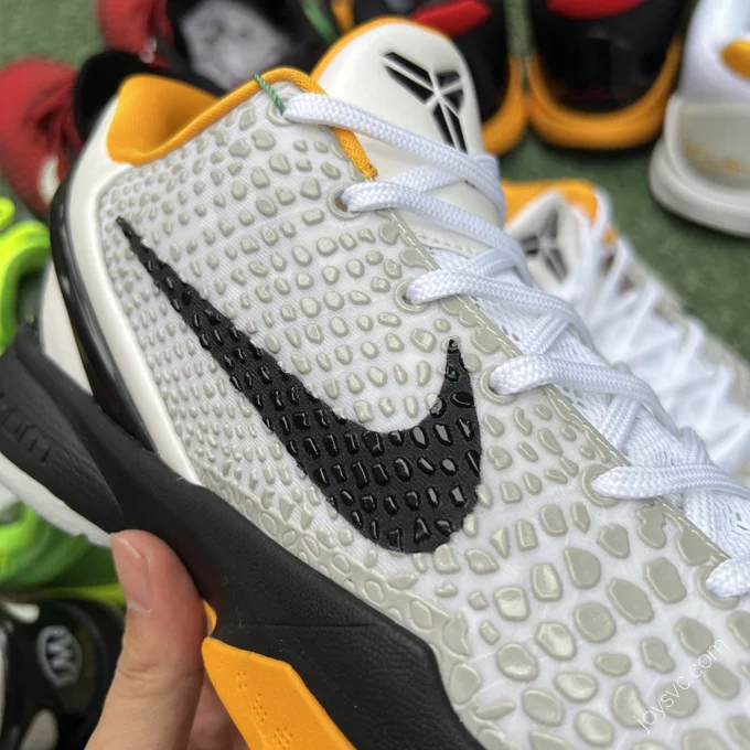 Nike Kobe 6 Protro White Yellow CW2190-100