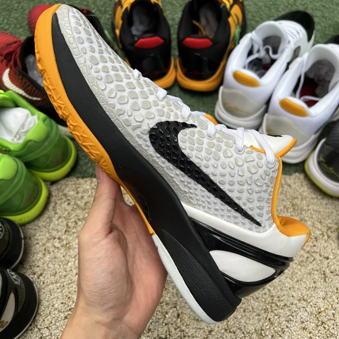 Nike Kobe 6 Protro White Yellow CW2190-100