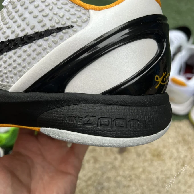 Nike Kobe 6 Protro White Yellow CW2190-100