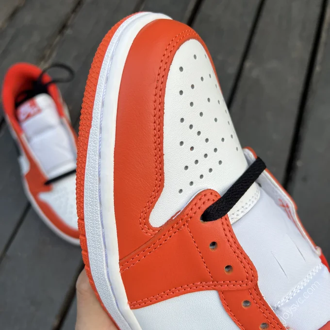 Air Jordan 1 OG White Orange Sneakers CZ0775-CZ0790-801