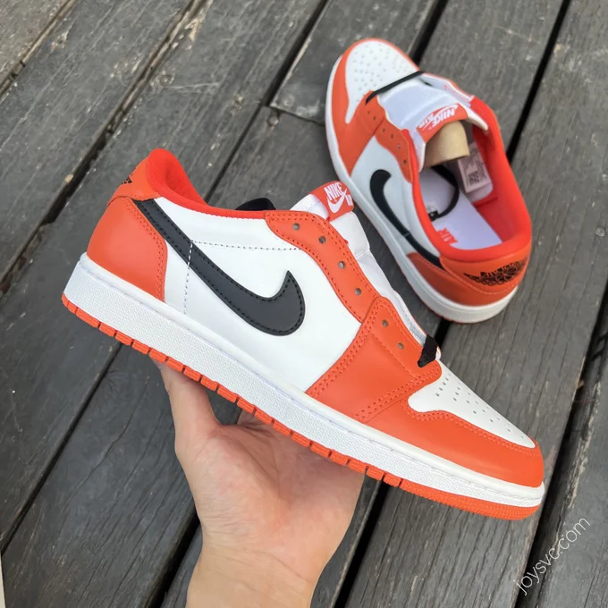 Air Jordan 1 OG White Orange Sneakers CZ0775-CZ0790-801