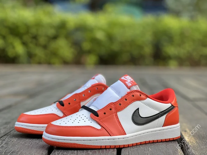 Air Jordan 1 OG White Orange Sneakers CZ0775-CZ0790-801