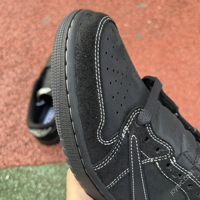 Travis Scott x Air Jordan 1 Low Black Phantom LW DM7