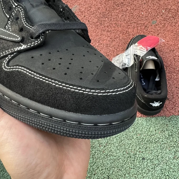 Travis Scott x Air Jordan 1 Low Black Phantom LW DM7