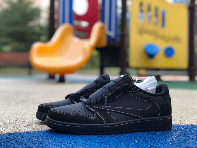 Travis Scott x Air Jordan 1 Low Black Phantom DM7866-001