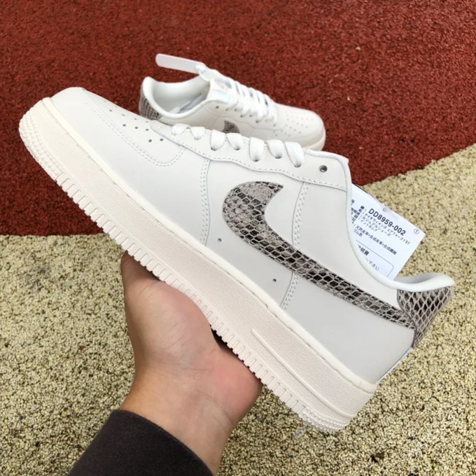 Nike Air Force 1 White Snakeskin DD8959-002