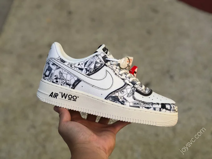 Nike Air Force 1 '07 White Graffiti ZG0088-812