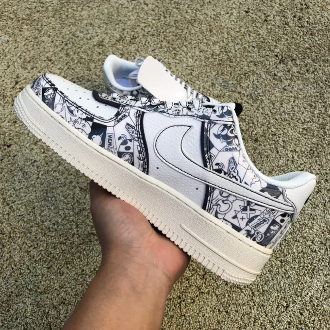 Nike Air Force 1 '07 White Graffiti ZG0088-812