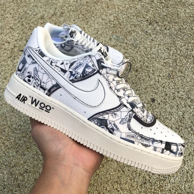 Nike Air Force 1 '07 White Graffiti ZG0088-812