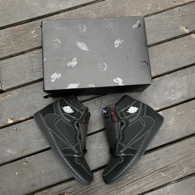 Travis Scott x Air Jordan 1 High Black Phantom DM7866-0